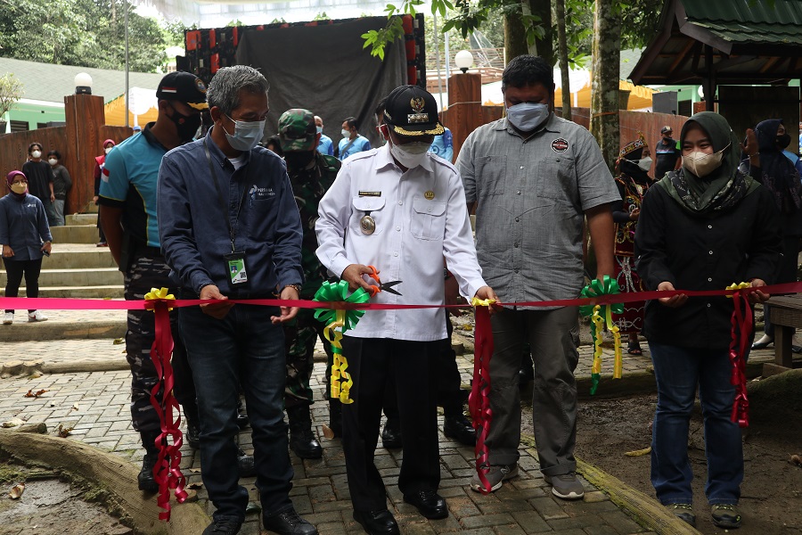 Hadiri Gathering Stackeholder Pertamina EP, Bupati Kutim Buka Jungle Park TNK