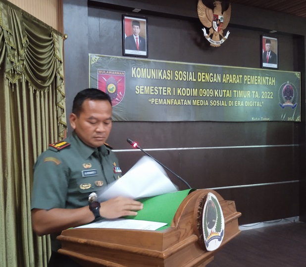 Dandim 0909/KTM Letkol Czi Heru Aprianto Tegaskan Kondisi  Kutai Timur Kondusif