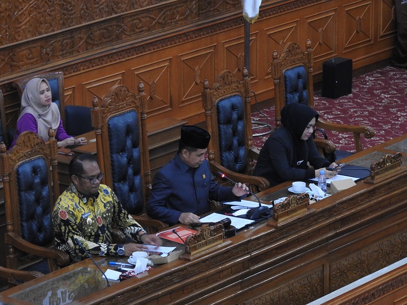 Ketua DPRD Kutim Pimpin Rapat Paripurna Ke 24 dihadiri 24 Anggota Dewan