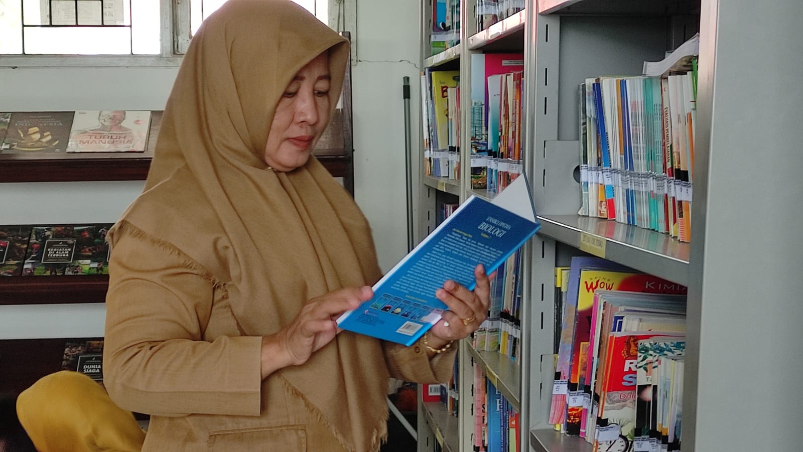 Perpustakaan SMANSEL Gabung Dengan Gudang, Petugas Butuh Bimtek