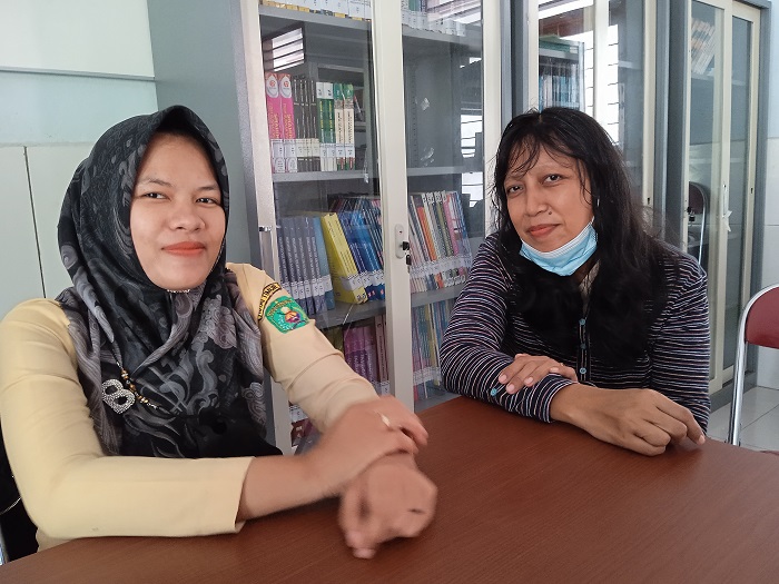 Petugas Perpustakaan Sangatta Utara Ingin Sediakan Tampat Baca Indoor