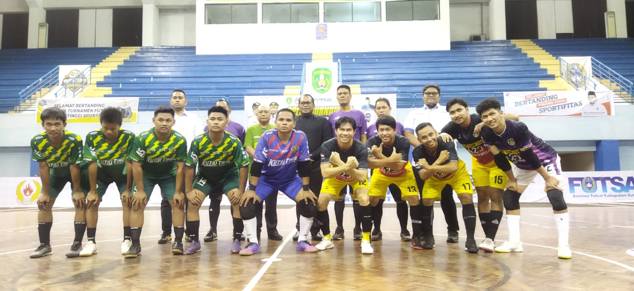 Wabup Kasmidi Bulang Membuka Open Turnament Futsal Berhadiah Total Rp87 Juta