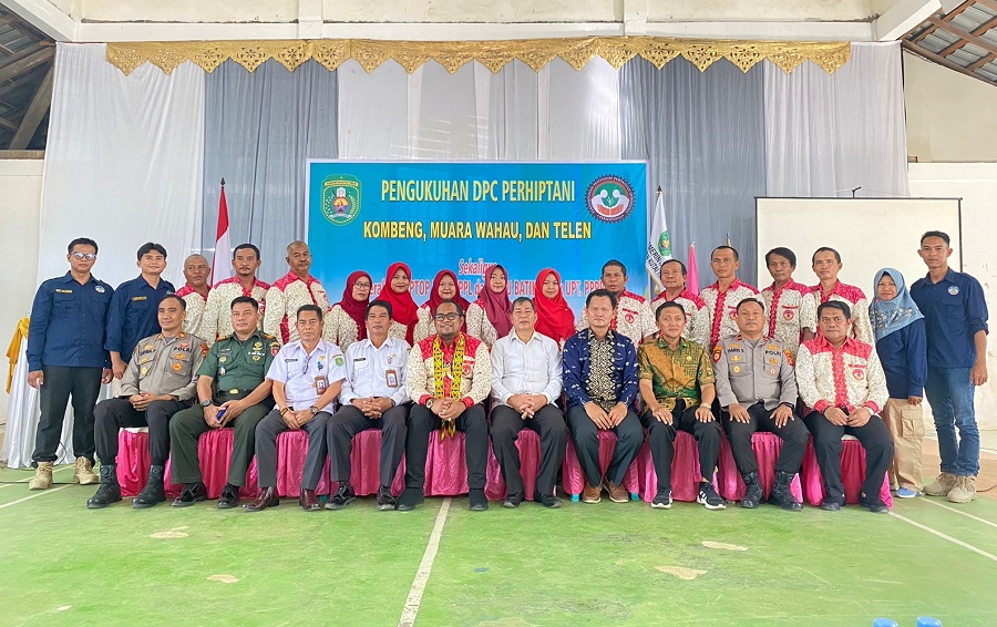 Ini Deretan Pengurus Perhiptani Tiga Kecamatan Periode 2021-2026 Dikukuhkan Dr.Kasmidi Bulang
